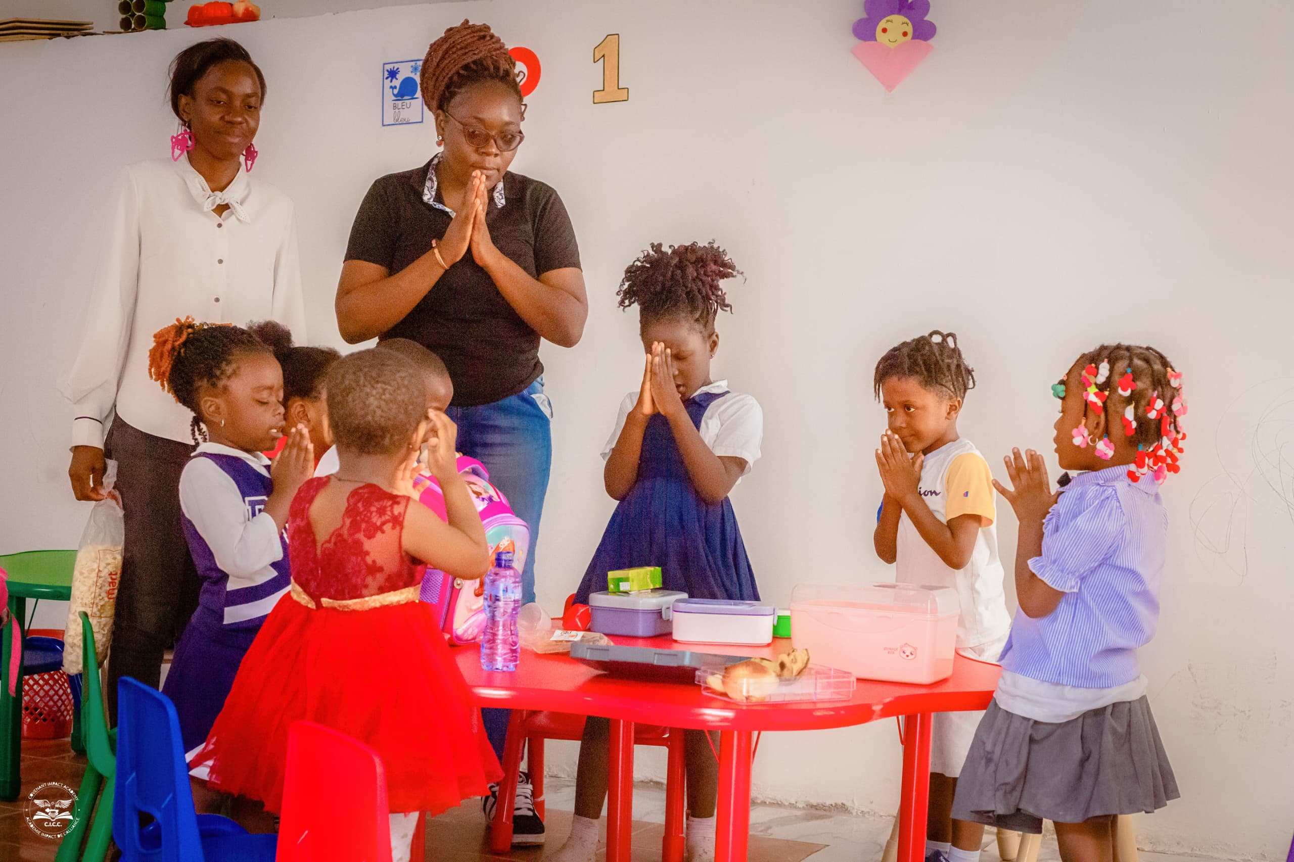 Students and Teachers in Classroom